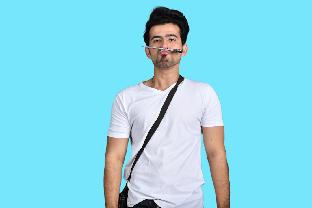 Photo Blue shirt, tie